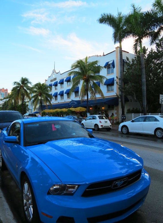 Acostume-se para ver só carrões em South Beach. Foto: GC/Blog Vambora! Acostume-se para ver só carrões em South Beach. Foto: GC/Blog Vambora!