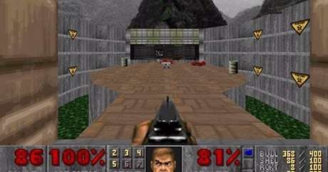 Um clássico de tiros em primeira pessoa, Doom tinha como missão encontrar a saída que levasse à próxima fase