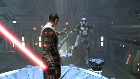 O protagonista do game é Starkiller, o aprendiz secreto de Darth Vader