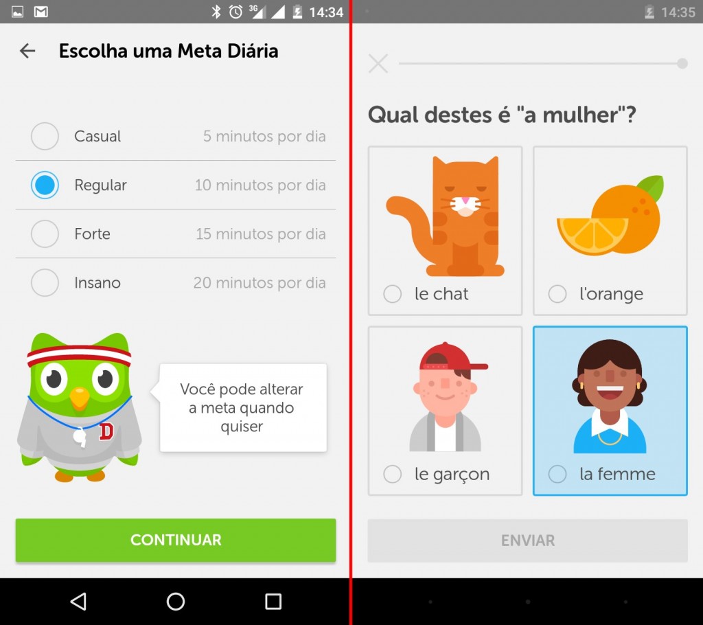 smartphone idioma duolingo