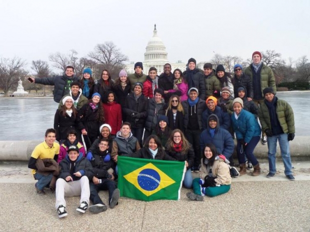 Participantes do programa têm a oportunidade de estudar e conhecer os Estados Unidos