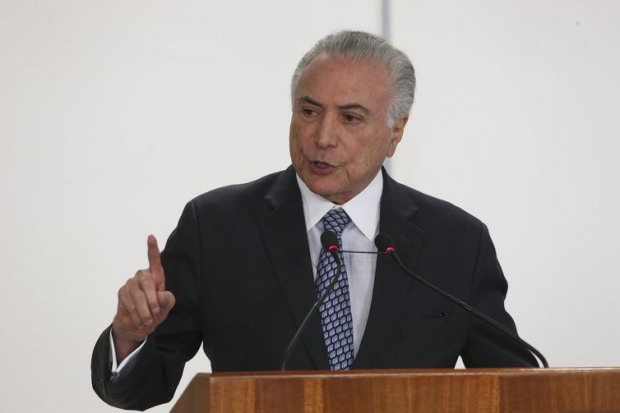 O presidente Michel Temer discursa na cerimônia de assinatura da MP que cria a Agência Brasileira de Museus (Abram), e da MP que visa Estimular Doações Privadas para Projetos de Interesse Público.