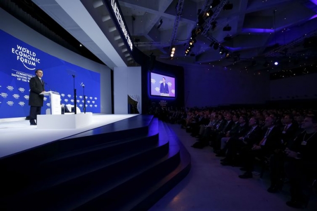 (Davos - Suíça, 22/01/2019) Palavras do Presidente da República, Jair Bolsonaro, durante Sessão Plenária do Fórum Econômico Mundial.Foto: Alan Santos/PR