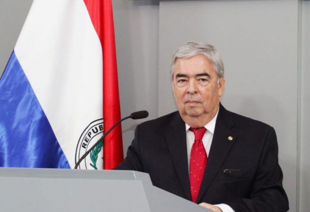 O vice-chanceler do Paraguai, Hugo Saguier