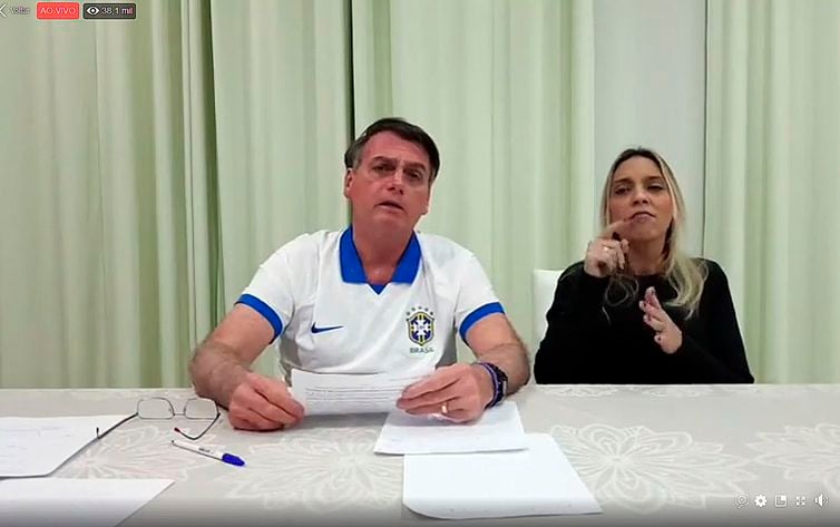 live semanal do presidente Jair Messias Bolsonaro_18.04.2019