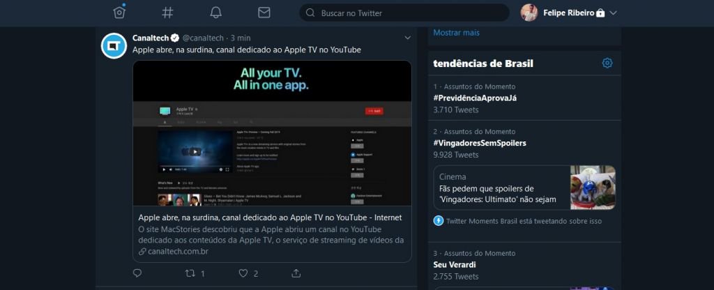 Twitter testa novos layouts para sua versão web - 3
