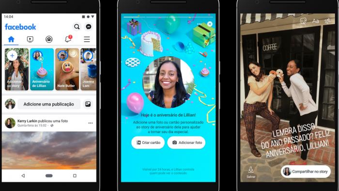 Facebook agora permite comemorar aniversários pelos Stories - 1