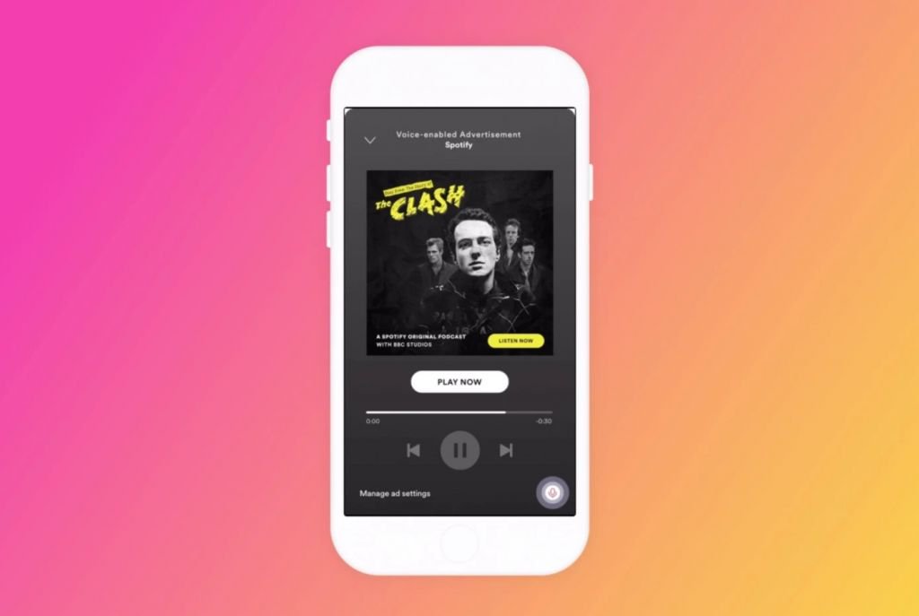 Spotify está testando interação por voz com anúncios - 2