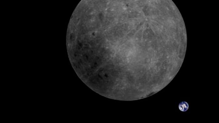 Descoberta grande massa de material misterioso no lado afastado da Lua - 1