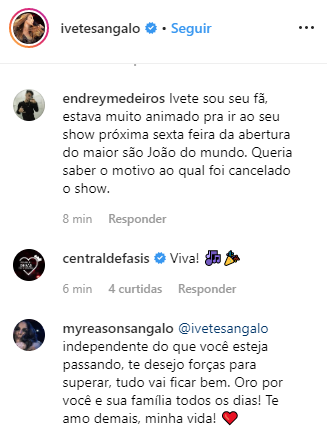 Show de Ivete Sangalo no São João de Campina Grande é cancelado na véspera do evento - 2