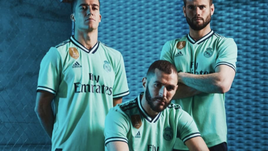Real Madrid lança terceiro uniforme verde-esmeralda para temporada 2019/20 - 1