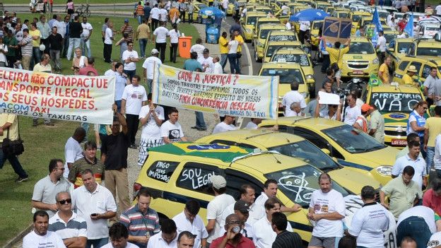 Protesto no Rio