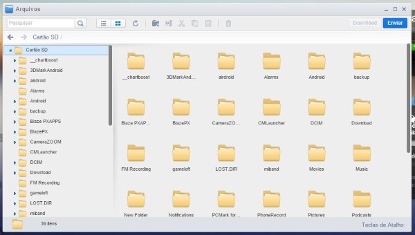 Transferir Arquivos: Do Quantum GO para o PC - 3