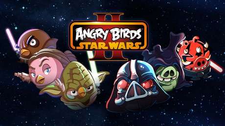 O jogo adiciona a temática de Star Wars à luta dos pássaros com os porcos