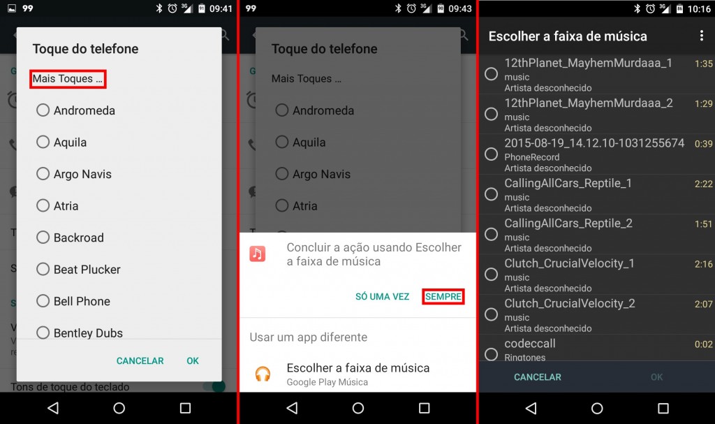 Mudar o Ringtone: Aprenda a mudar no Quantum GO