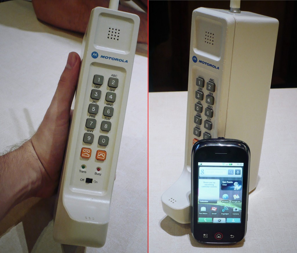 O Motorola DynaTAC era o verdadeiro 