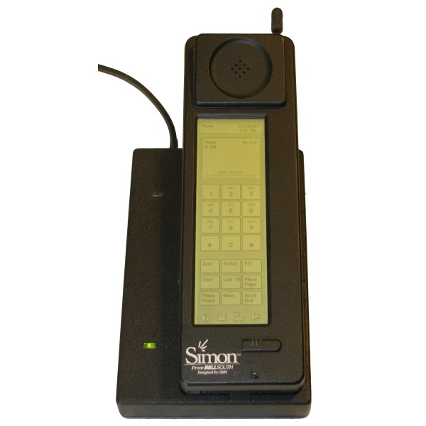 evolução do smartphone ibm simon