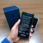 unboxing do quantum fly smartphone frente