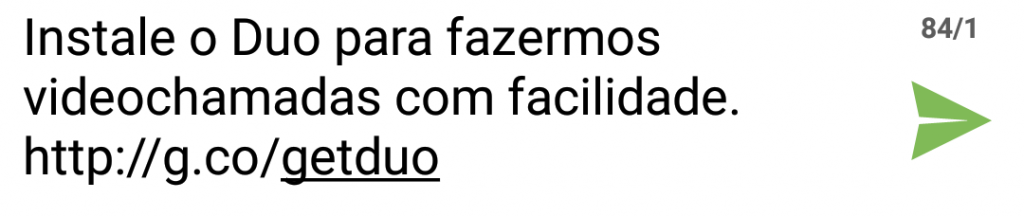 google duo convite