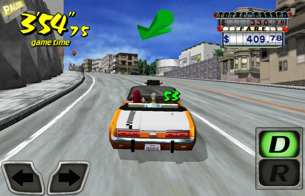 jogos clássicos Crazy Taxi