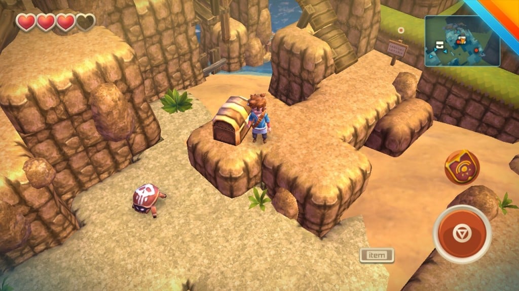 oceanhorn android gameplay