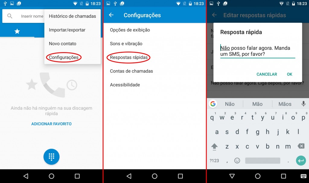 truques do Android respostas rapidas