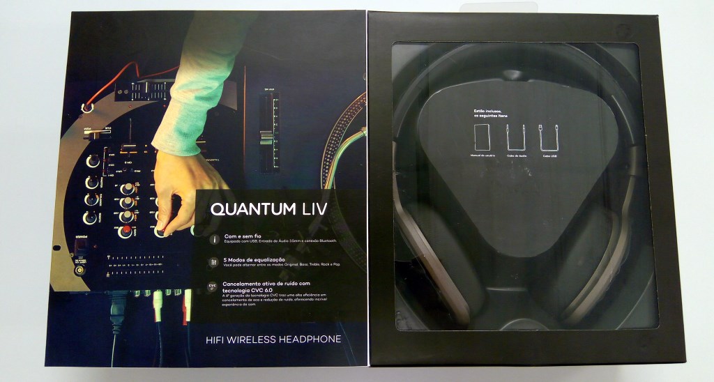 parear o quantum liv com dois dispositivos