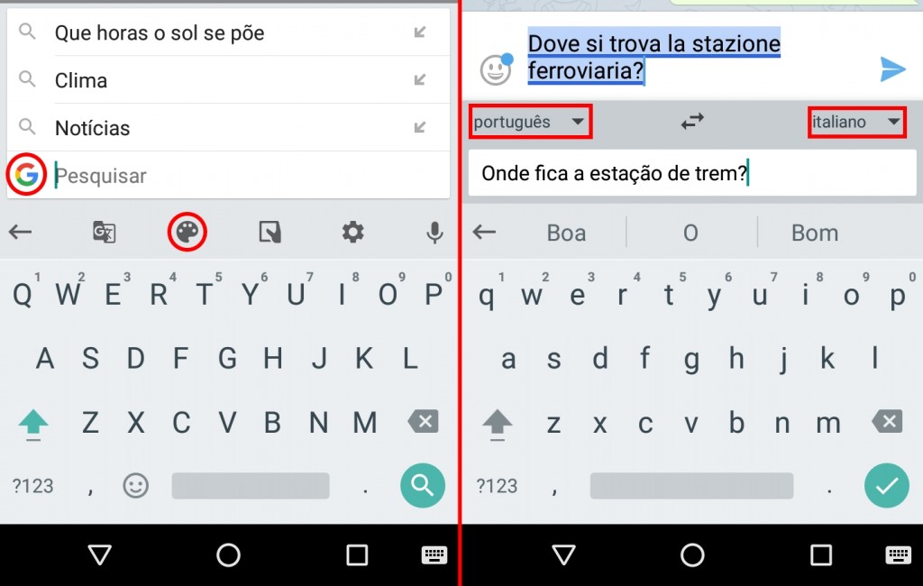 Com o tradutor integrado ao Gboard, fica muito mais fácil conversar com pessoas de todo o mundo, não importa o idioma.