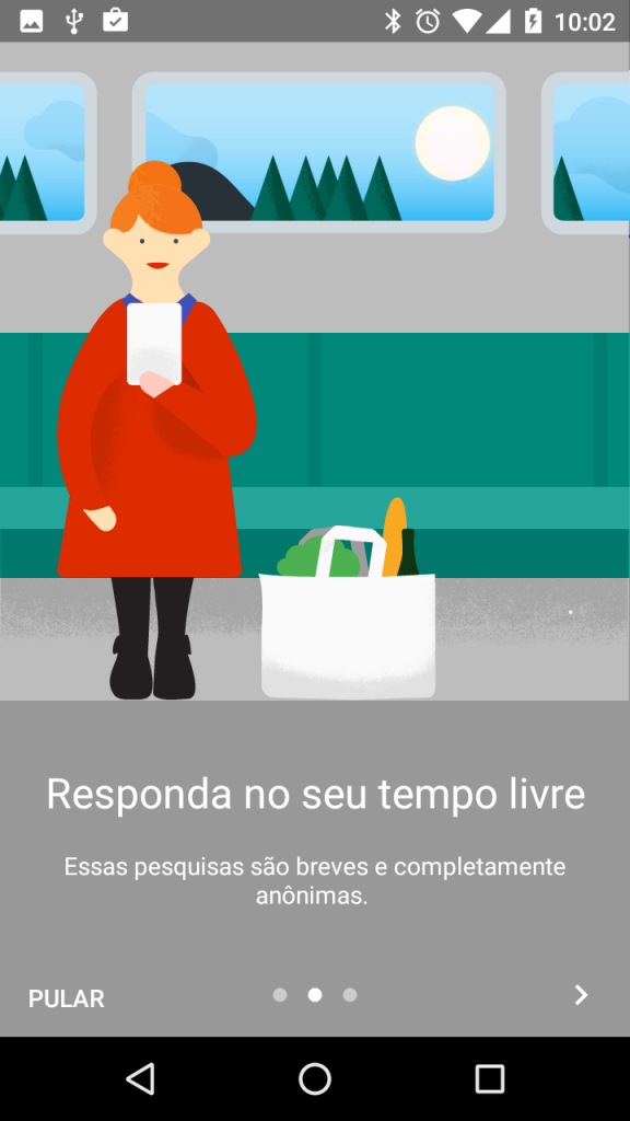 créditos no Google Play