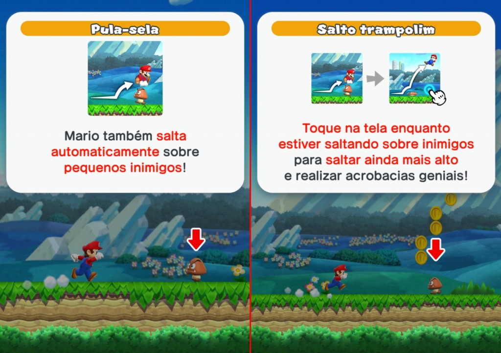 Super Mario Run Saltos