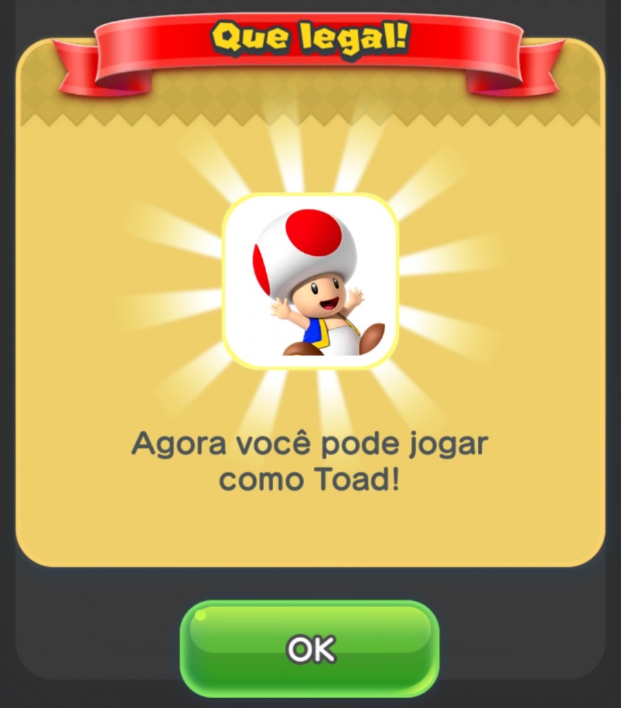 Super Mario Run Personagem