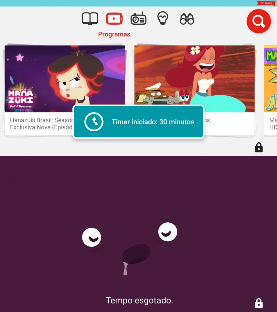 YouTube Kids Timer