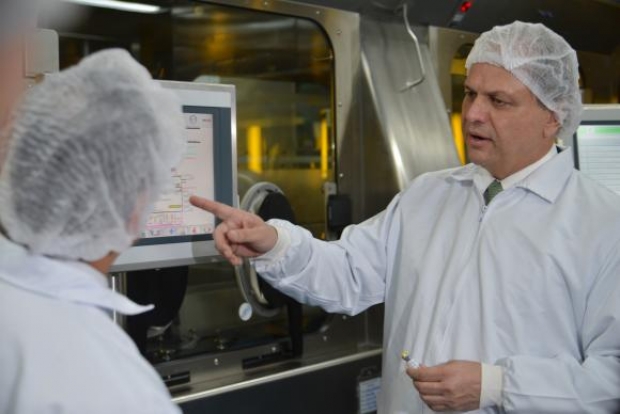 São Paulo - O ministro da Saúde, Ricardo Barros, participa da inauguração da linha final de produção da vacina contra febre amarela na unidade Libbs Farmacêutica (Rovena Rosa/Agência Brasil)