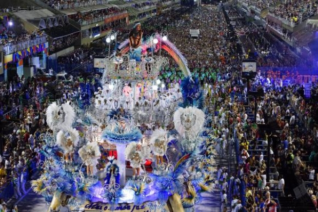 Rio de Janeiro - Desfile da Beija-flor de Nilópolis, campeã do carnaval de 2018 do Rio de Janeiro (Fernando Grilli/RioTur)
