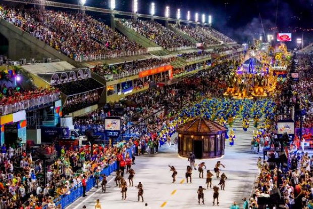 Rio de Janeiro - Desfile da Paraíso do Tuiuti, vice-campeã do Carnaval 2018 das escolas de samba do Grupo Especial do Rio (Fernando Grilli/Riotur)
