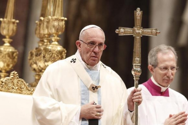 Papa Francisco em celebração para lembrar o Dia Mundial da Paz (Agência Lusa/Direitos Reservados)