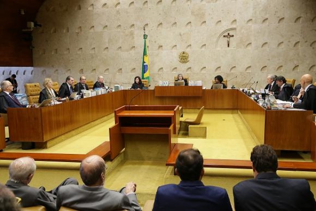 Brasília - Sessão do Supremo Tribunal Federal julga pedido de habeas corpus do ex-presidente Lula (Antonio Cruz/Agência Brasil)