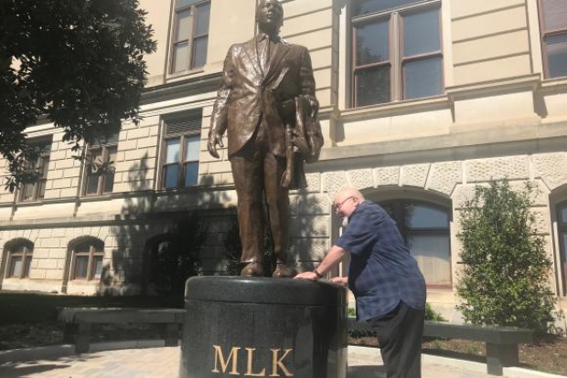 Estátua de Martin Luther King Jr. em Atlanta 