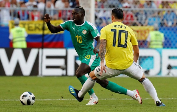 Copa 2018, Colômbia e Senegal, Lances REUTERS/Carlos Garcia Rawlins