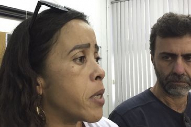 Bruna mãe Marcus Vinicius/Cristina Indio do Brasil/Agência Brasil Bruna mãe Marcus Vinicius