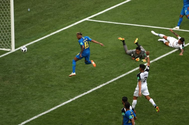 Copa 2018, Brasil e Costa Rica, Gol Neymar REUTERS/Lee Smith