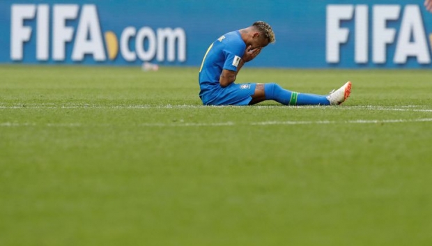  Copa 2018: Brasil e Costa Rica. Neymar do Brasil após o jogo.