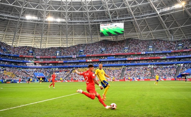 Copa 2018, Inglaterra e Suécia, Lances REUTERS/Dylan Martinez