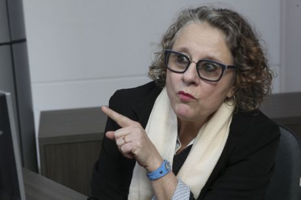 Moradora de Jaraguá do Sul há mais de 50 anos, a recepcionista Maria Clarinda Venturelli Gonzaga dos Santos.