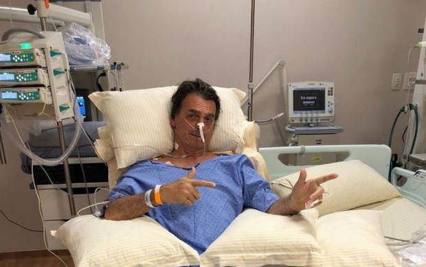 Bolsonaro no hospital