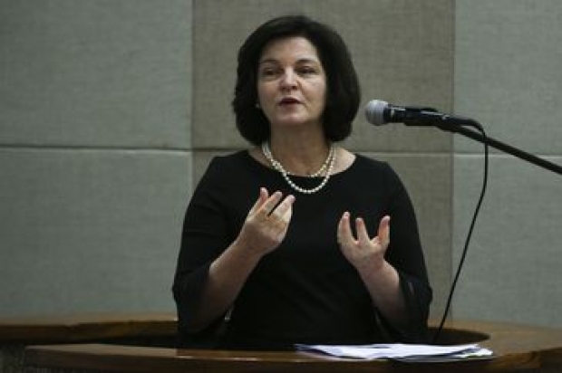 A Procuradora-Geral da República, Raquel Dodge participa da abertura do seminário Justiça Começa na Infância: a Era dos Direitos Positivos, no Ministério da Justiça.