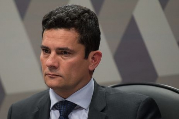 O juiz federal Sergio Moro participa na Comissão de Constituição, Justiça e Cidadania (CCJ) do Senado de audiência pública sobre projeto que altera o Código de Processo Penal (Fabio Rodrigues Pozzebom/Agência Brasil)