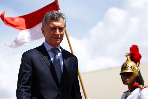 Brasília - Presidente da Argentina, Mauricio Macri, deixa o Congresso Nacional após ser recebido pelos presidentes da Câmara dos Deputados, Rodrigo Maia, e do Senado, Eunício Oliveira (Marcelo Camargo/Agência Brasil)