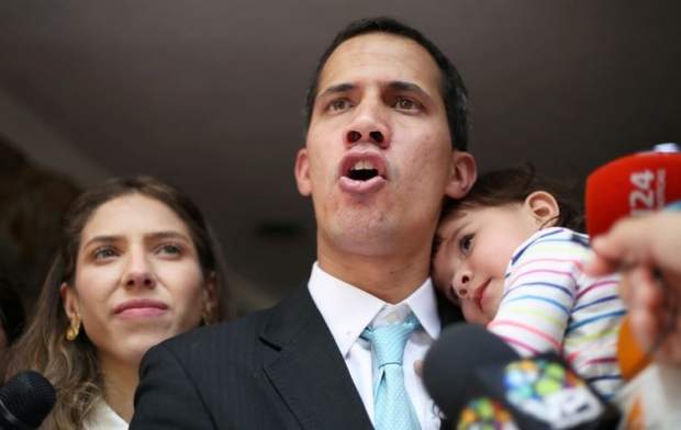 Venezuelan opposition leader and self-Guaidó, Venezuela