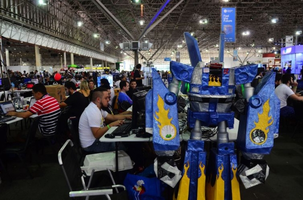 São Paulo - Acontece na capital paulista a Campus Party, feira de tecnologia, inovação e empreendedorismo, que ocorre no Pavilhão de Exposições do Anhembi (Rovena Rosa/Agência Brasil)